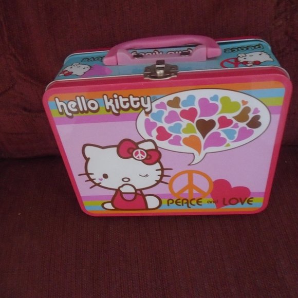 Sanrio Accessories Vintage Hello Kitty Metal Lunch Box Poshmark